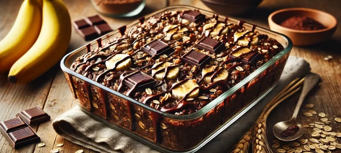 Toma avena, cacao y plátanos y prepara este Postre Saludable para Bajar de Peso