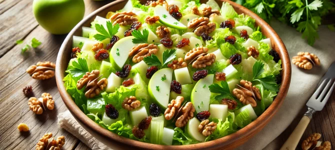Como hacer ensalada Waldorf