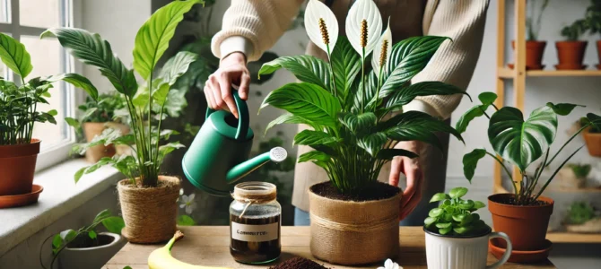 Tienes en un casa un Lirio de Paz o Cuna de Moises Cómo Estimular su Crecimiento para que crezca Sana y Llena de Flores