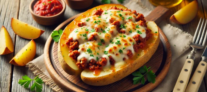 ¡Solo añade carne molida a las patatas! ¡Receta sencilla para la cena!