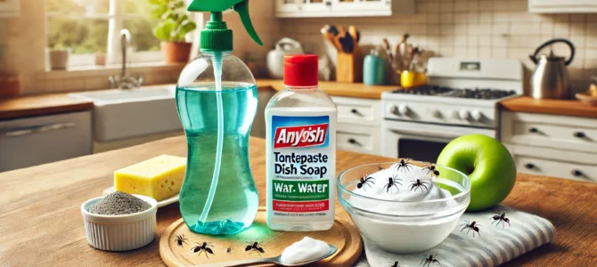 Deshágase de las hormigas y ácaros para siempre con este truco – Usa sólo 3 ingredientes