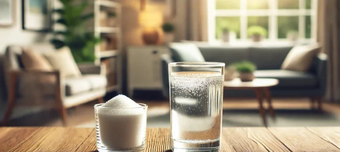 Espolvorea un poco de sal de grano, vinagre y agua en un vaso y colócalo en cualquier habitación de tu casa. ¡Lo que sucederá después de 24 horas te sorprenderá!