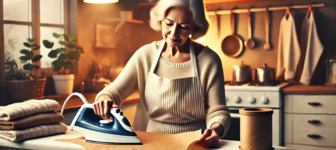 Planchar con papel manteca: la táctica secreta de toda abuela. Planchar con papel manteca: la táctica secreta de toda abuela.