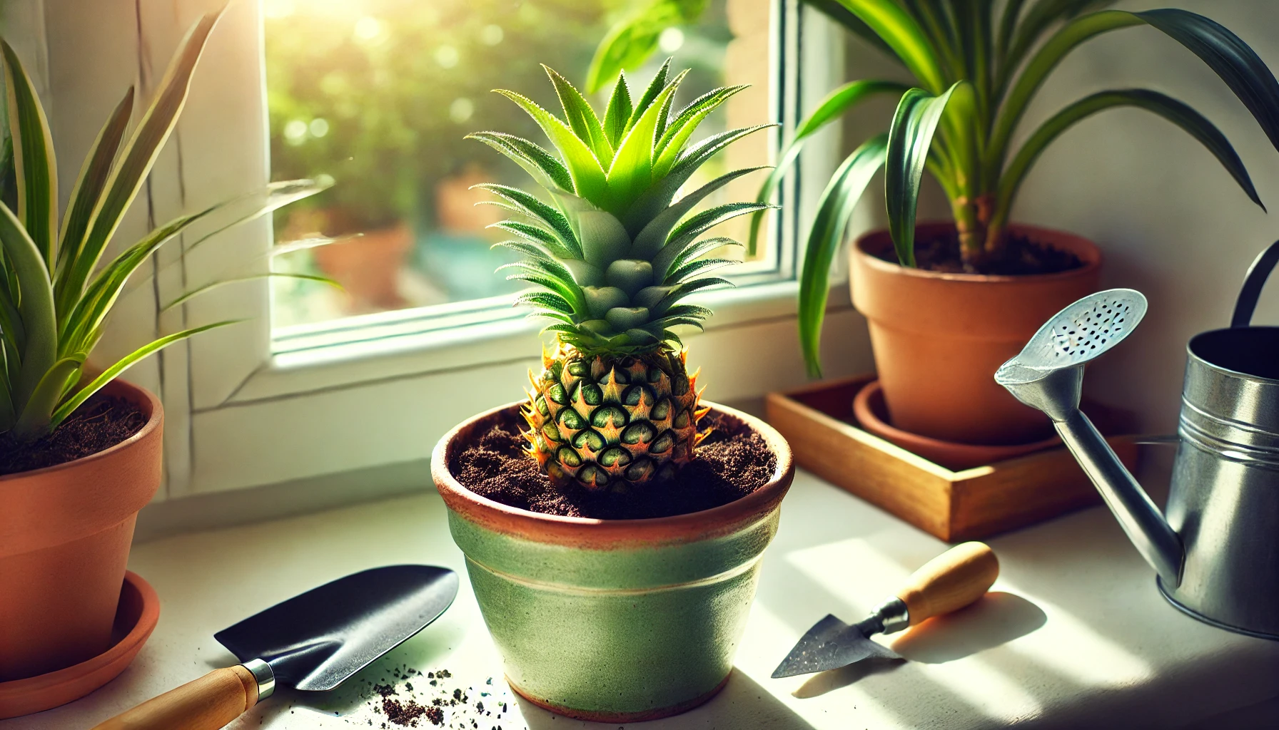 Cómo cultivar piña a partir de las hojas en una maceta. - Habemus Asado