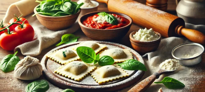 Cómo hacer ravioles caseros de acelga y ricota. Cómo hacer ravioles caseros de acelga y ricota.