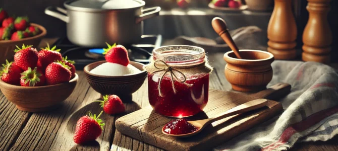 La mermelada de frutillas la preparo solo con esta receta
