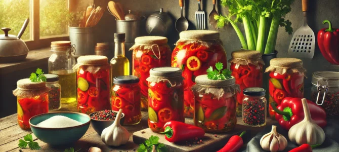 Así es como marino los pimientos durante toda la temporada: un aperitivo especiado y picante