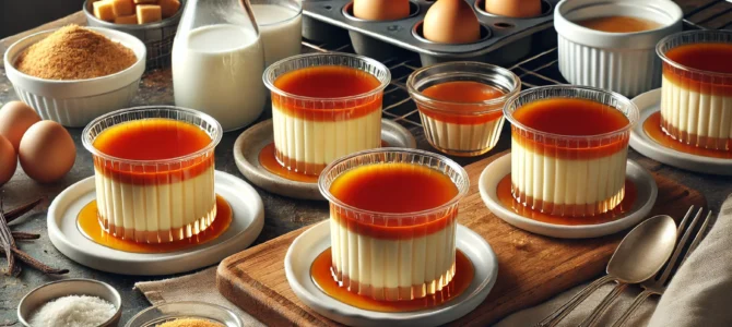 Cómo hacer flan para vender.
