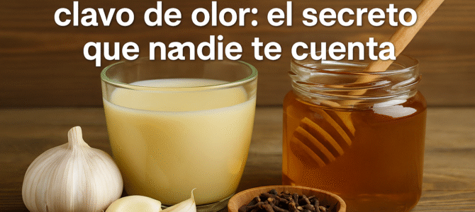 Mezclar ajo, miel y clavos de olor: el secreto que nadie te va a contar. Mezclar ajo, miel y clavos de olor: el secreto que nadie te va a contar.