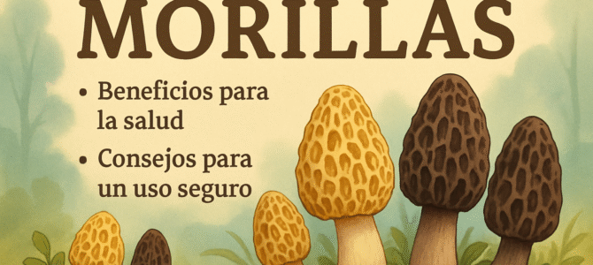Los increíbles beneficios de los Morchella o colmenillas que pocos conocen.