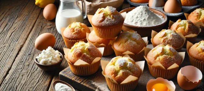 La receta secreta de la abuela: muffins esponjosos con queso.