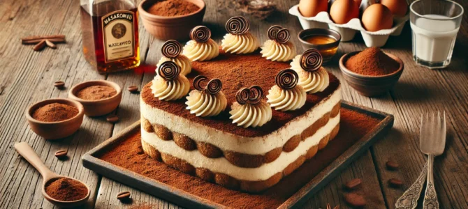 Cómo hacer una deliciosa torta tiramisú.