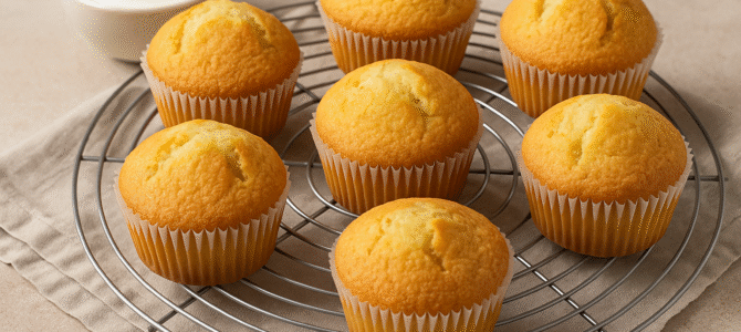 El muffin más esponjoso de todos. Listo en 5 minutos y desaparece en segundos