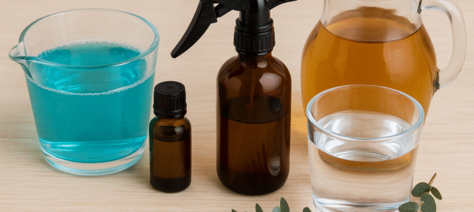Spray antimosquitos no tóxico hecho con enjuague bucal