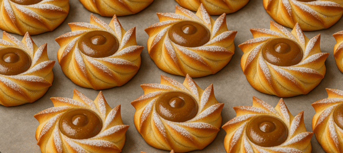 Todos creen que es hojaldre! Los panaderos ocultan este nuevo método! Receta fácil de bollos!
