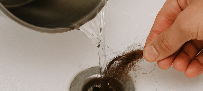 Dile adiós a los atascos de cabello: el truco rápido de la abuela para destapar cañerías en segundos.