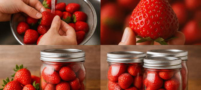 Así es como preparo las fresas para el invierno sin hervir – ¡mantienen su forma y sabor recién recogidas! Así es como preparo las fresas para el invierno sin hervir – ¡mantienen su forma y sabor recién recogidas!