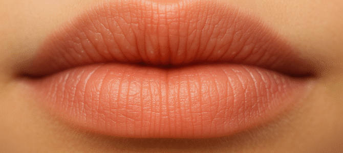 La razón por la que las personas tienen extraños bultos blancos en los labios.