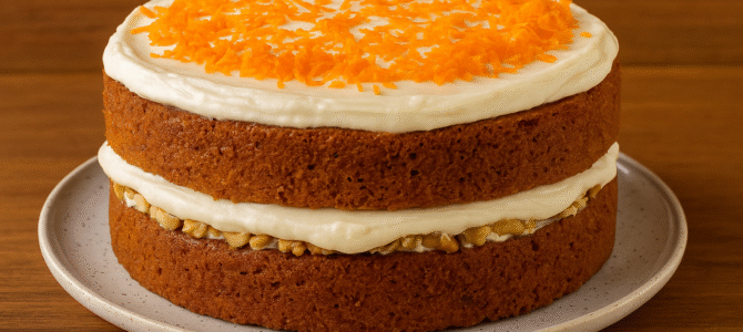 Bizcocho de Zanahoria – Sabor increíble y textura perfecta.