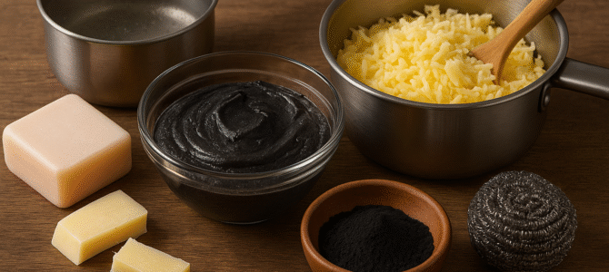 Mezclá carbón con jabón: un truco potente que reemplaza varios productos del mercado.