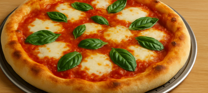Pizza casera simple y fácil, sin desorden ni harina por todas partes – Masa de pizza casera rápida.