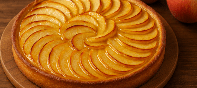Tarta de manzana rapida muy sencilla de preparar.