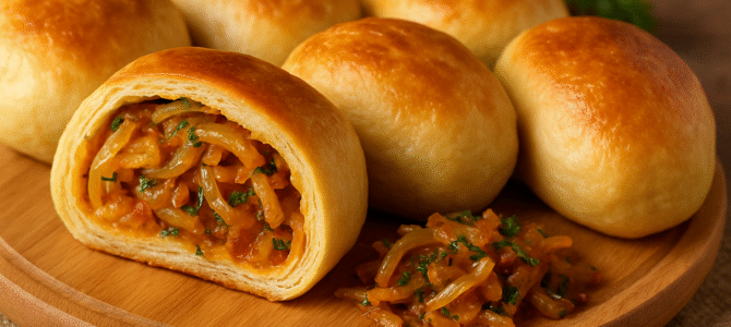 ¡Solo cebolla y harina! ¡Puedes crear una receta maravillosa con estos dos ingredientes!