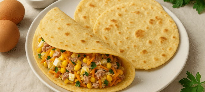Receta de tortillas super fáciles listas para rellenar tacos y otras comidas