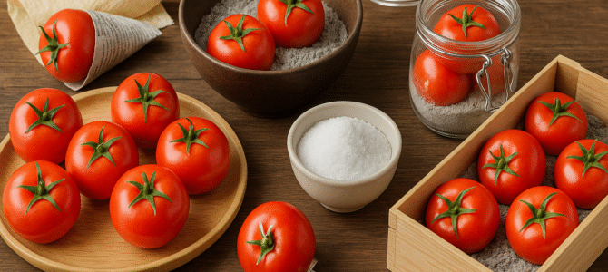 ¡No guardes los tomates en la heladera! Aprende con los agricultores cómo mantenerlos frescos durante meses