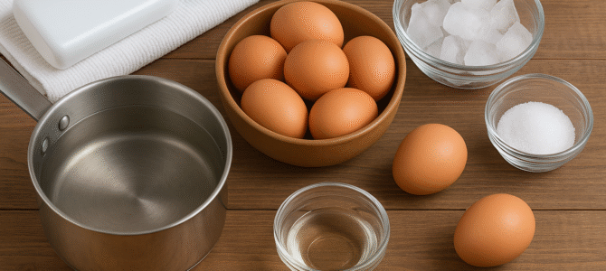 ¿Cómo hervir huevos para que la cáscara se desprenda sola y la clara quede perfecta?