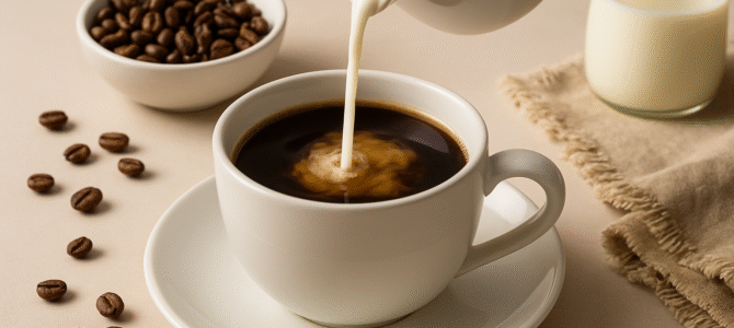 ¿Conviene agregar leche al café o no?