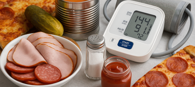 9 alimentos que elevan la presión arterial y cómo cuidar tu salud cardiovascular