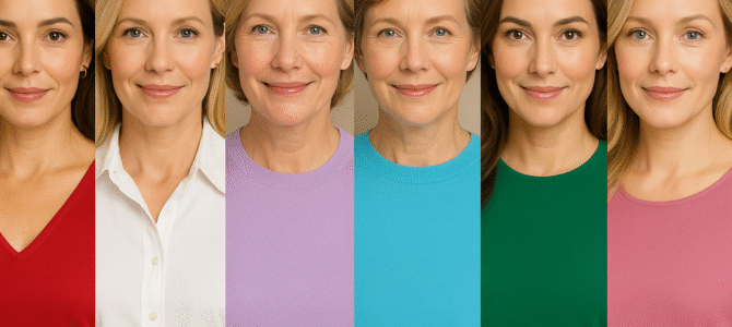 6 colores Que te Hacen ver mas joven al Instante! 6 colores Que te Hacen ver mas joven al Instante!