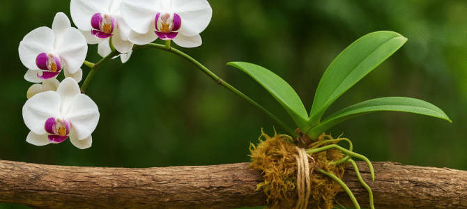 El secreto para propagar fácilmente orquídeas directamente en la rama y que florezcan. El secreto para propagar fácilmente orquídeas directamente en la rama y que florezcan.