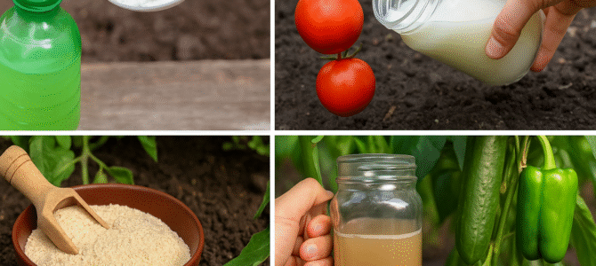 ¡Alimenta tomates, pimientos y pepinos con este fertilizante! ¡Duplicarás tu rendimiento! ¡Alimenta tomates, pimientos y pepinos con este fertilizante! ¡Duplicarás tu rendimiento!