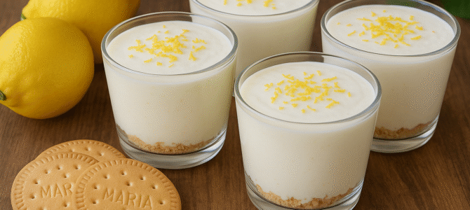 Mousse de Limón Fácil y Rápido – ¡Solo 4 Ingredientes! Mousse de Limón Fácil y Rápido – ¡Solo 4 Ingredientes!