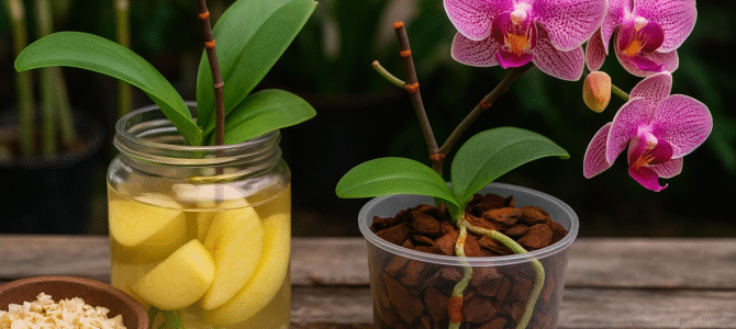 ¡Coloca una pieza debajo de la orquídea! De repente, aparecerán 100 ramas y florecerán todo el año. ¡Coloca una pieza debajo de la orquídea! De repente, aparecerán 100 ramas y florecerán todo el año.