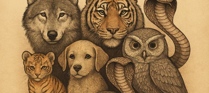 El primer animal que veas en esta imagen revelará algo profundo sobre tu personalidad