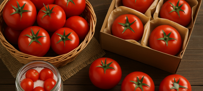 ¡No guardes tomates en la nevera! ¡Aprende de los agricultores cómo mantenerlos frescos durante meses!