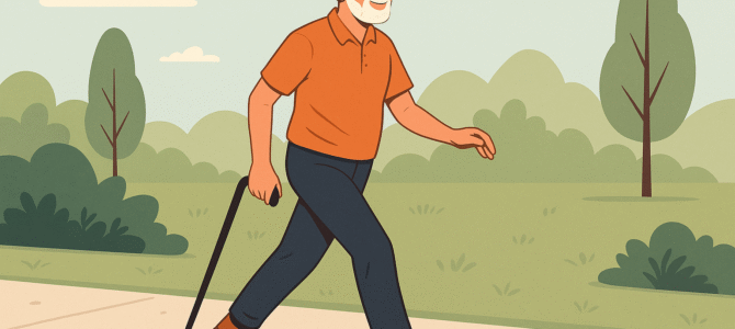 7 secretos para caminar que usan los adultos mayores.