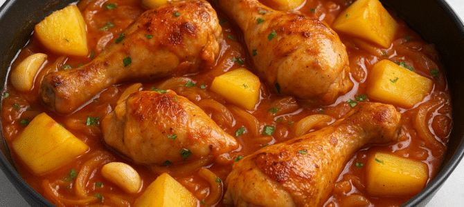 La receta de pollo y papas que sorprendió a todos: un almuerzo rápido y sin complicaciones