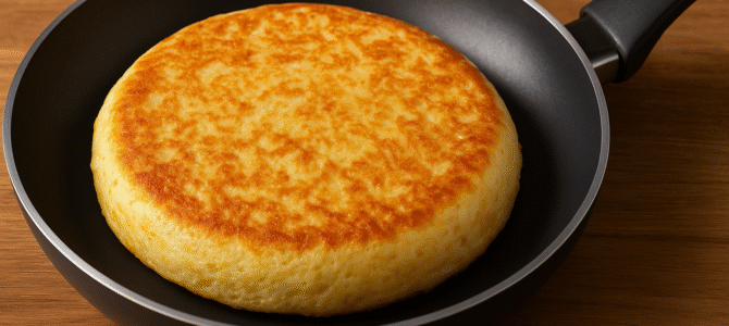 ¡Mi pan para el desayuno! Lo hago en sartén, sin harina de trigo y sin gluten ¡Mi pan para el desayuno! Lo hago en sartén, sin harina de trigo y sin gluten