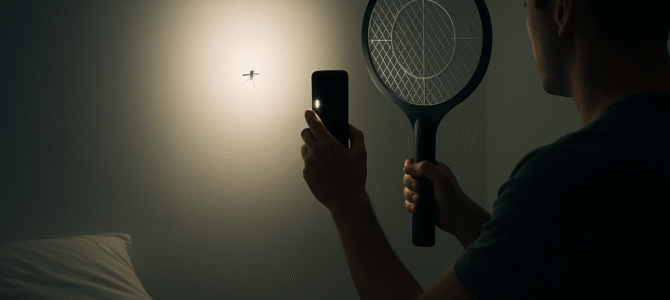 El truco para encontrar (y matar) un mosquito escondido en el dormitorio