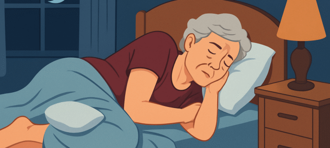 Cuidado con esta posición al dormir después de los 60