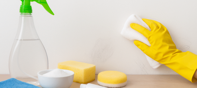 Cómo quitar las manchas de la pared sin remover la pintura