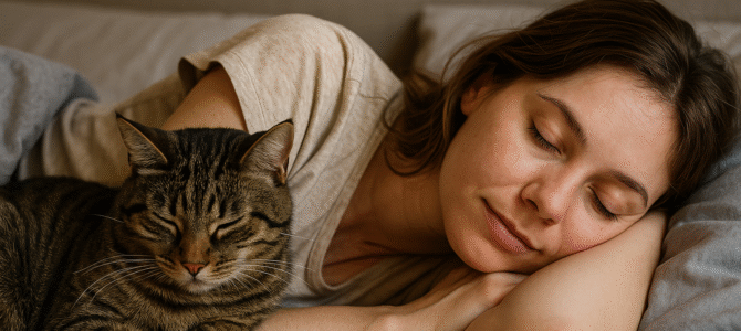 ¿Sabías que esta es la enfermedad más grave que puedes contraer por dormir con gatos?
