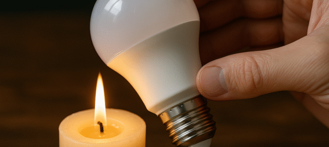 Los electricistas NO quieren que sepas este truco con una vela.