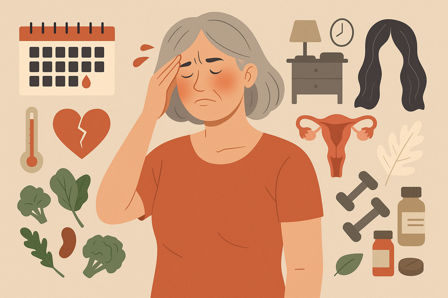 Cuáles son los síntomas de la menopausia: 11 síntomas a tener en cuenta. Cuáles son los síntomas de la menopausia: 11 síntomas a tener en cuenta.