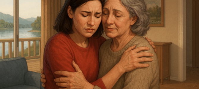 Historia:¡Mi cuñada obligó a mi mamá a dormir en el piso del pasillo durante nuestras vacaciones familiares!