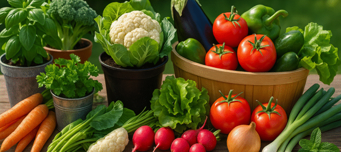 Deja de comprar verduras en la tienda: cultiva estas 15 en casa todo el año.